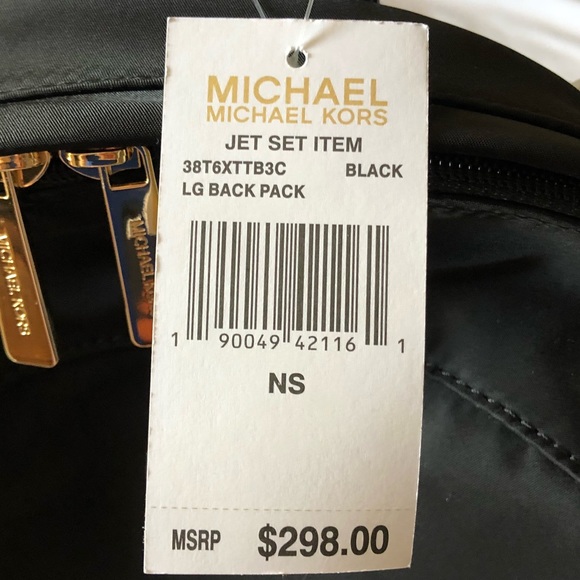 ‼️Last One‼️ Michael Kors Large Black Backpack 🎒 - Picture 6 of 7